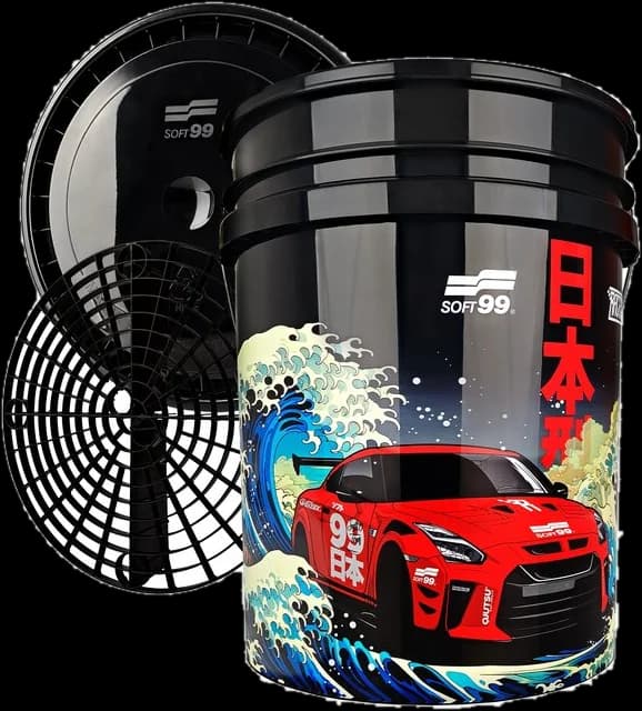 Balde Soft99 19 L com barreira